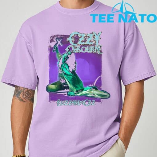 Ozzy Osbourne – Pastel Blizzard T-Shirt - Image 6