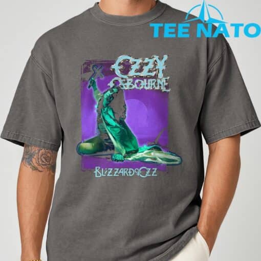 Ozzy Osbourne – Pastel Blizzard T-Shirt - Image 7