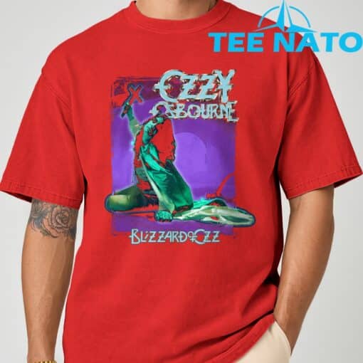 Ozzy Osbourne – Pastel Blizzard T-Shirt - Image 8