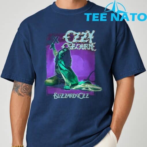 Ozzy Osbourne – Pastel Blizzard T-Shirt - Image 9
