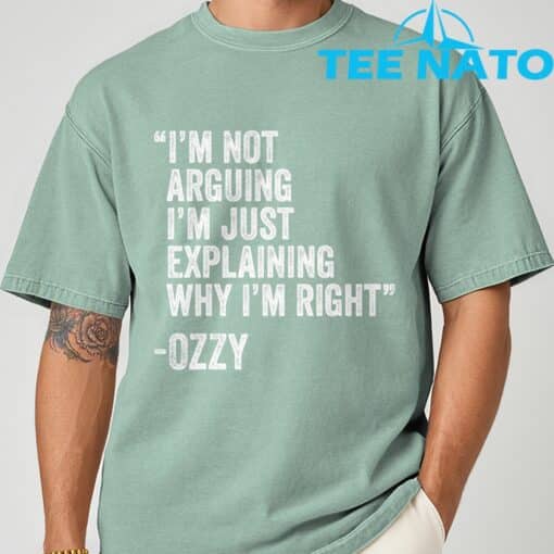 Ozzy Quote Funny Birthday Custom Name Idea Engineer T-Shirt - Image 9