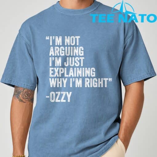 Ozzy Quote Funny Birthday Custom Name Idea Engineer T-Shirt - Image 8