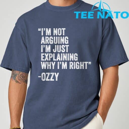 Ozzy Quote Funny Birthday Custom Name Idea Engineer T-Shirt - Image 7