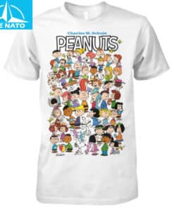 Peanuts Gang Character Medley T Shirt2