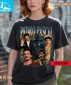 Pedro Pascal The Mandalorian Last of Us Actor Collage Shirt3