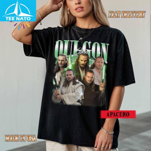 Qui-Gon Jinn Star Wars Prequel Movie Jedi Master Shirt