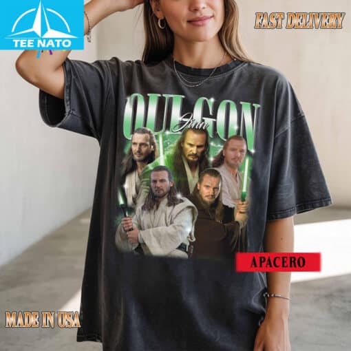 Qui-Gon Jinn Star Wars Prequel Movie Jedi Master Shirt - Image 3