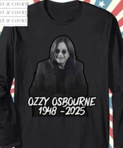 RIP OZZY OSBOURNE Shirt 3