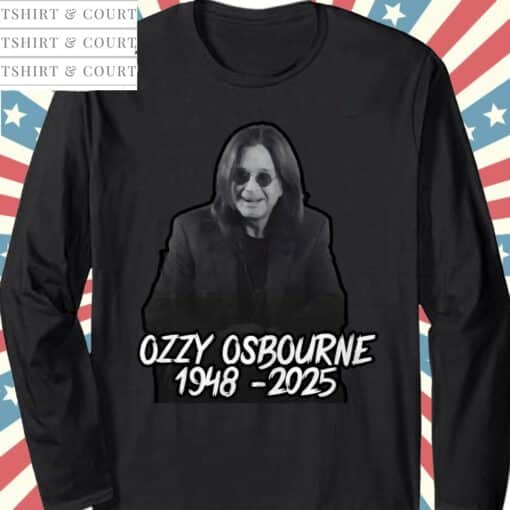 RIP OZZY OSBOURNE Shirt - Image 4