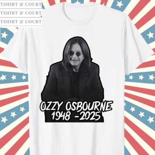 RIP OZZY OSBOURNE Shirt - Image 3
