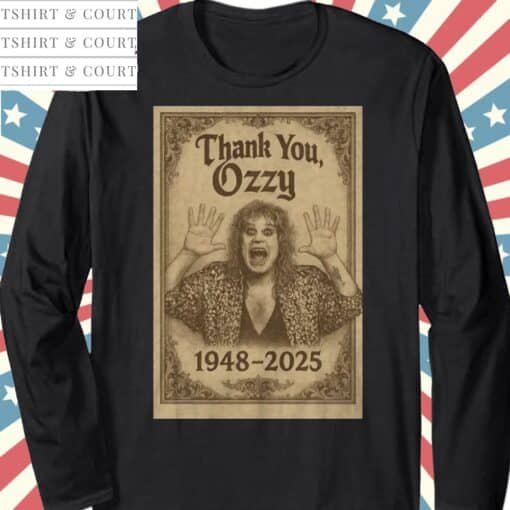 RIP Ozzy Osbourne-1948-2025 T-Shirt - Image 4
