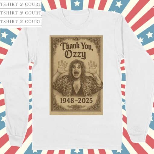 RIP Ozzy Osbourne-1948-2025 T-Shirt - Image 5