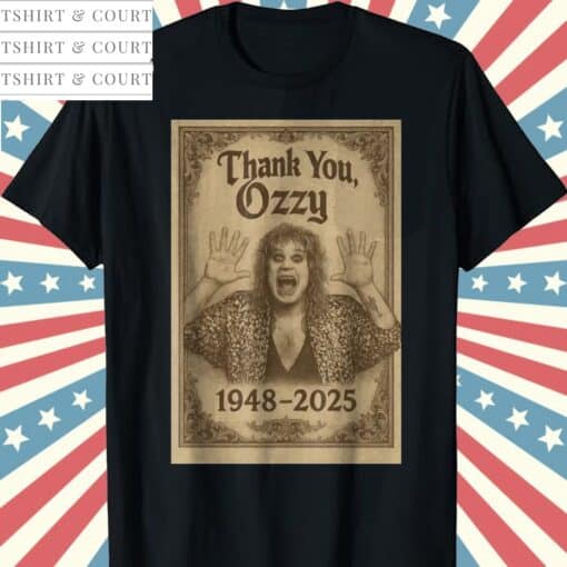 RIP Ozzy Osbourne-1948-2025 T-Shirt