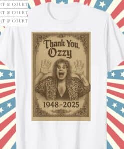 RIP Ozzy Osbourne 1948 2025 T Shirt 8