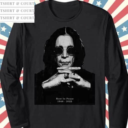 Rip Ozzy Osbourne Legend  T-Shirt - Image 4