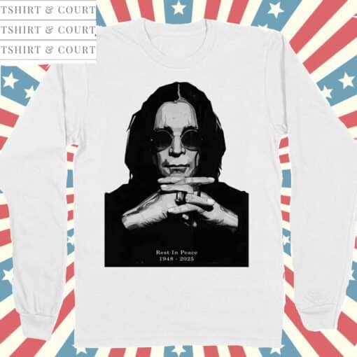 Rip Ozzy Osbourne Legend  T-Shirt - Image 5