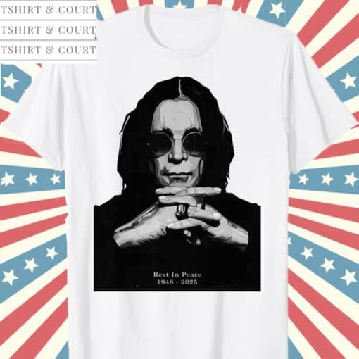 Rip Ozzy Osbourne Legend  T-Shirt - Image 3