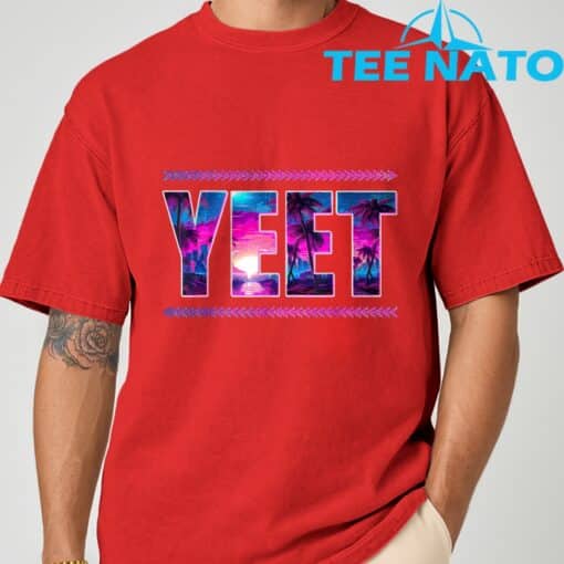 Vintage Yeet Apparel Funny Saying Men Women Kids T-Shirt - Image 4