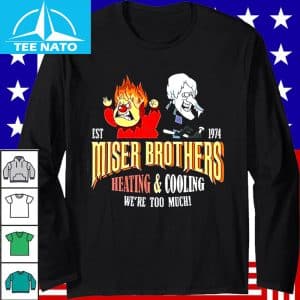 Miser Brothers Heating and Cooling Christmas Shirt 3