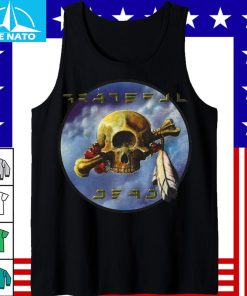 Vintage Rare 1977 Grateful Dead Cyclops Skull Tank Top Shirt