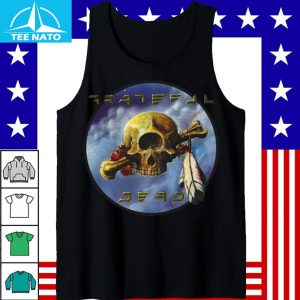 Vintage Rare 1977 Grateful Dead Cyclops Skull Tank Top Shirt