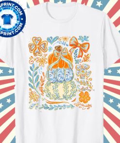Preppy Grandmillennial Pumpkin Shirt