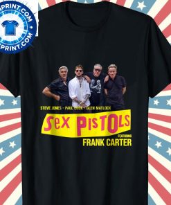 Sex Pistols Featuring Frank Carter Tour Dates Shirt